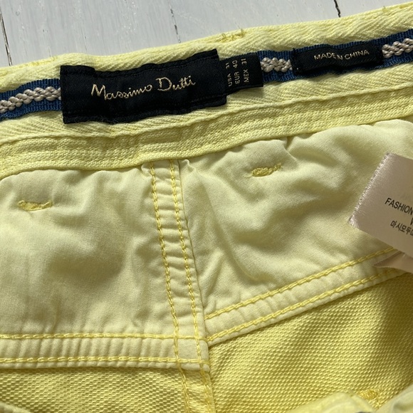 Massimo Dutti Yellow Jeans 31 - Picture 7 of 9